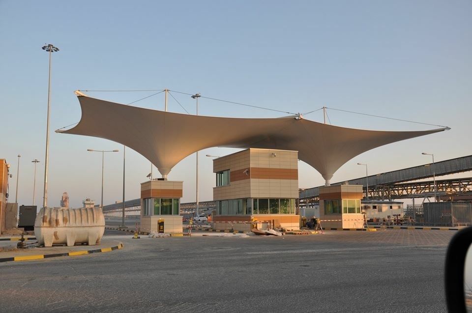 Tensile Structure for Entrance Canopy